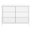 M10326W,Babyletto,Sprout 6-Drawer Double Dresser in White