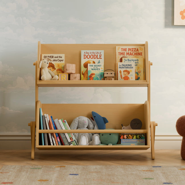 M10611HY,Babyletto Kids,Tally Storage and Bookshelf in Honey
