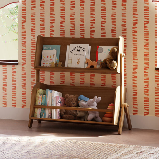 M10611NL,Babyletto Kids,Tally Storage and Bookshelf in Natural Walnut