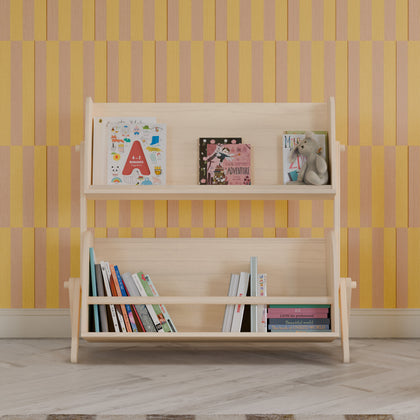 M10611NX,Babyletto Kids,Tally Storage and Bookshelf in Washed Natural