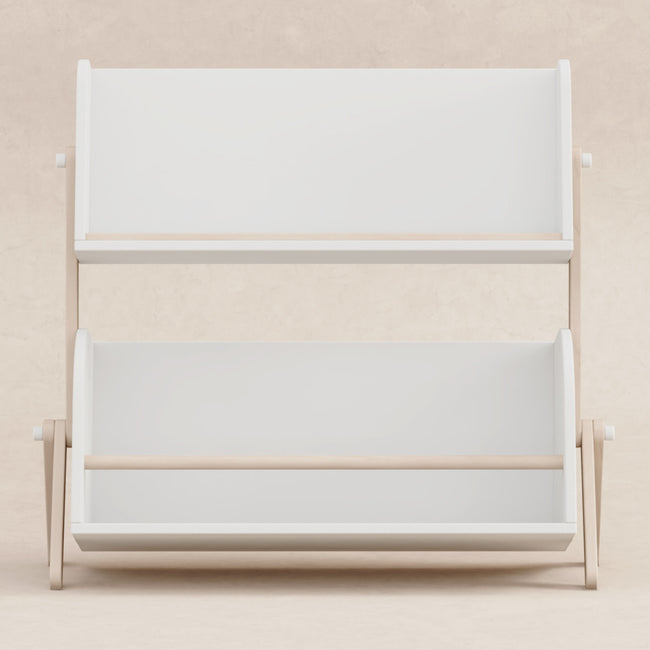 M10611WNX,Babyletto Kids,Tally Storage and Bookshelf in White and Washed Natural Finish