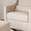 M11277PBEW,Babyletto,Kiwi Recliner and Swivel Glider in Performance Beach Eco-Weave