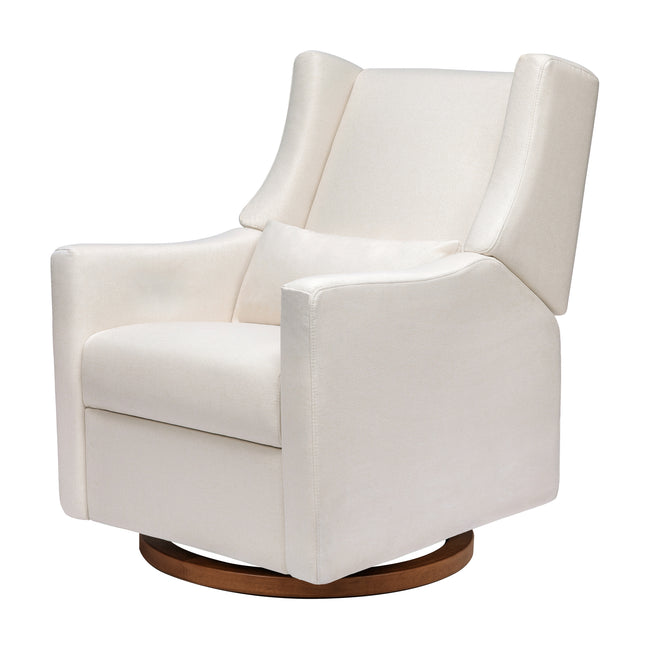 M11277PCMEW,Babyletto,Kiwi Recliner and Swivel Glider in Performance Cream Eco-Weave