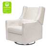 M11277PCMEW,Babyletto,Kiwi Recliner and Swivel Glider in Performance Cream Eco-Weave