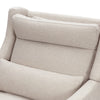 M11278PBEWLB,Babyletto,Kiwi Plus Chair and a Half Power Glider Recliner in Performance Beach Eco-Weave w/ Light Wood Base