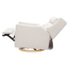 M11278PCMEWLB,Babyletto,Kiwi Plus Chair and a Half Power Glider Recliner in Performance Cream Eco-Weave w/ Light Wood Base