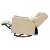 M11282DECDB,Babyletto,Kiwi Pro Power Glider Recliner w/ Power Lumbar in Performance Desert Eco-Chenille w/Dark WoodBase