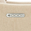 M11282DECDB,Babyletto,Kiwi Pro Power Glider Recliner w/ Power Lumbar in Performance Desert Eco-Chenille w/Dark WoodBase