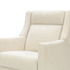 M11282OYECDB,Babyletto,Kiwi Pro Power Glider Recliner w/ Power Lumbar in Performance Oyster Eco-Chenille w/Dark WoodBase