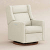 M11282OYECDB,Babyletto,Kiwi Pro Power Glider Recliner w/ Power Lumbar in Performance Oyster Eco-Chenille w/Dark WoodBase