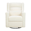 M11286CMSG,Babyletto,Kiwi Plus Power Glider Recliner w/ Power Headrest in Cream Shearling