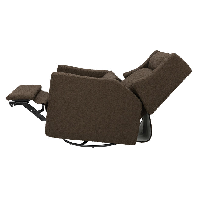 M11286PCB,Babyletto,Kiwi Plus Power Glider Recliner w/ Power Headrest in Performance Cocoa Boucle