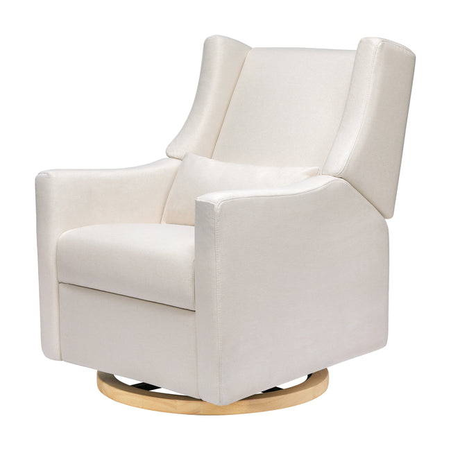 M11288PCMEW,Babyletto,Kiwi Glider Recliner w/ Electronic Control and USB in Performance Cream Eco-Weave