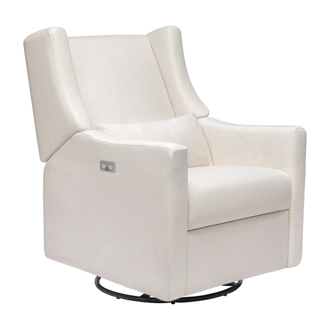 M11288PCMEW,Babyletto,Kiwi Glider Recliner w/ Electronic Control and USB in Performance Cream Eco-Weave