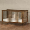 M12901NLGLD,Babyletto,Gelato 4-in-1 Convertible Crib w/Toddler Conversion Kit in Natural Walnut Gold Ft