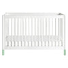 M12901WNX,Babyletto,Gelato 4-in-1 Convertible Crib w/Toddler Conversion Kit in White  NX Feet