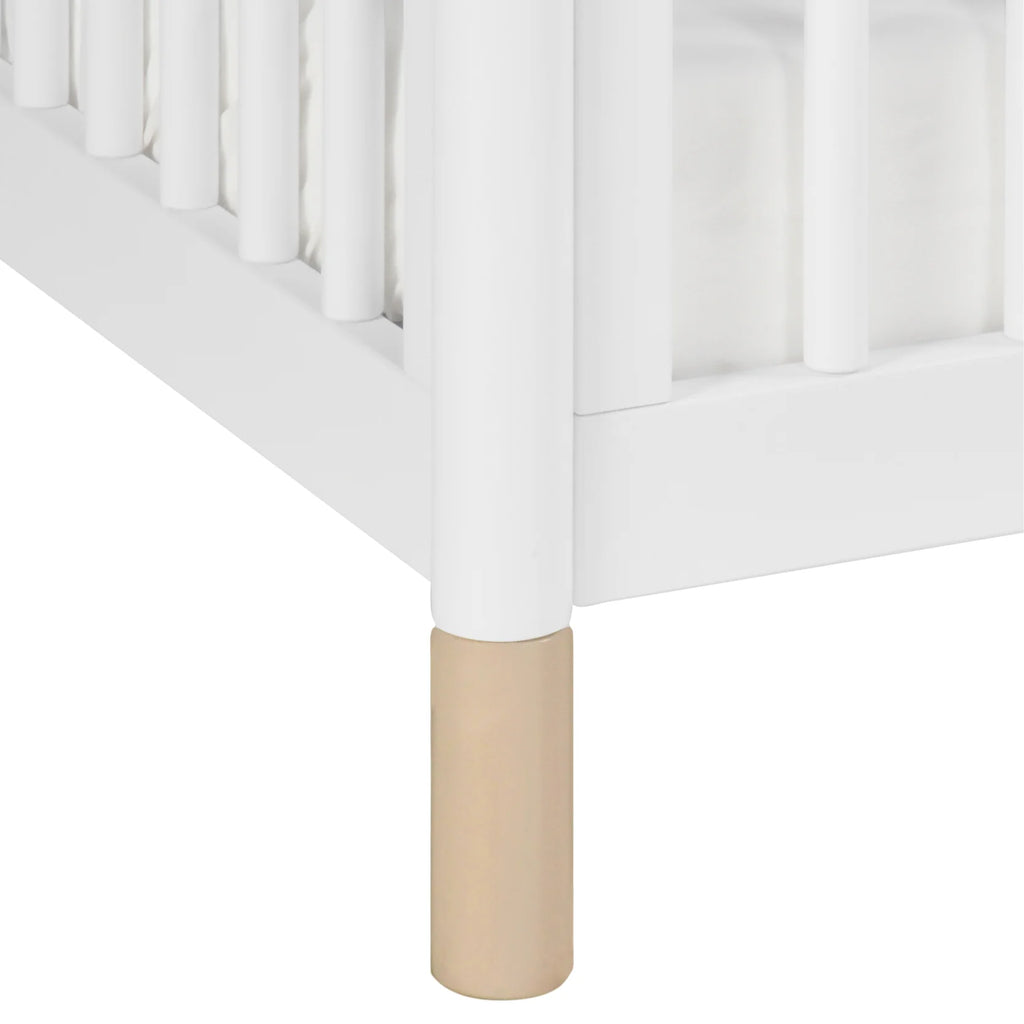 M12901WNX,Gelato 4-in-1 Convertible Crib w/Toddler Conversion Kit in White  NX Feet