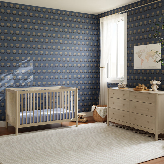 M12901WP,Babyletto,Gelato 4-in-1 Convertible Crib w/Toddler Conversion Kit in Washed Pine