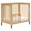 M12998HYVTL,Babyletto,Gelato 4-in-1 Convertible Mini Crib and Twin bed in Honey with Vegan Tan Leather Feet