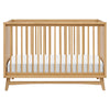 M15401HY,Babyletto,Peggy Mid-Century 3-in-1 Convertible Crib w/Toddler Bed Conversion Kit in Honey