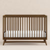 M15401NL,Babyletto,Peggy Mid-Century 3-in-1 Convertible Crib w/Toddler Bed Conversion Kit in Natural Walnut