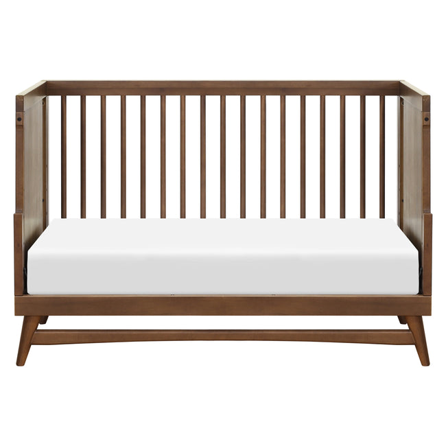 M15401NL,Babyletto,Peggy Mid-Century 3-in-1 Convertible Crib w/Toddler Bed Conversion Kit in Natural Walnut