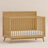 M15901HY,Babyletto,Palma Mid-Century 4-in-1 Convertible Crib w/ Toddler Bed Conversion in Honey