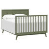 M15901OL,Babyletto,Palma Mid-Century 4-in-1 Convertible Crib w/Toddler Bed Conversion in Olive