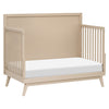 M15901TPE,Babyletto,Palma Mid-Century 4-in-1 Convertible Crib w/Toddler Bed Conversion in Taupe