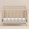 M15901TPE,Babyletto,Palma Mid-Century 4-in-1 Convertible Crib w/Toddler Bed Conversion in Taupe