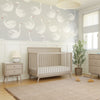 M15901TPE,Babyletto,Palma Mid-Century 4-in-1 Convertible Crib w/Toddler Bed Conversion in Taupe