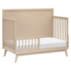 M15901TPE,Babyletto,Palma Mid-Century 4-in-1 Convertible Crib w/Toddler Bed Conversion in Taupe