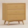 M15913HY,Babyletto,Palma 3-Drawer Assembled Dresser in Honey