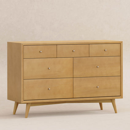 M15916HY,Babyletto,Palma 7-Drawer Double Dresser  Assembled in Honey