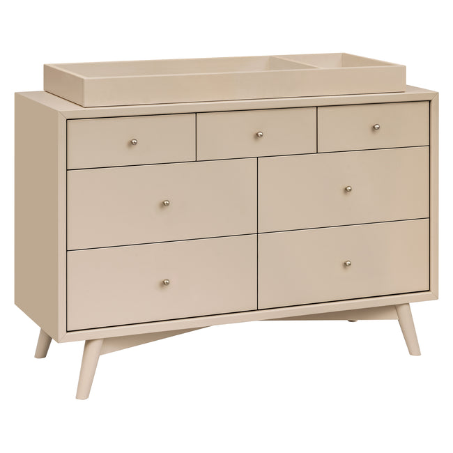 M15916TPE,Babyletto,Palma 7-Drawer Double Dresser  Assembled in Taupe