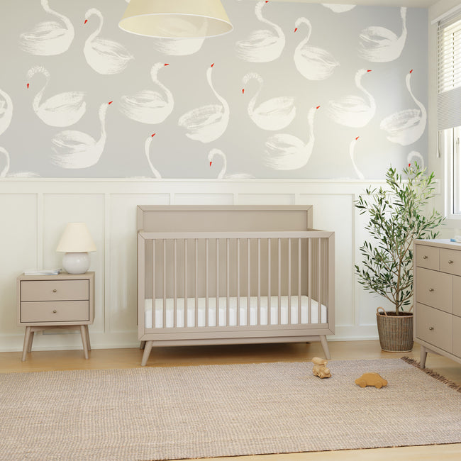 M15960TPE,Babyletto,Palma Nightstand  Assembled in Taupe