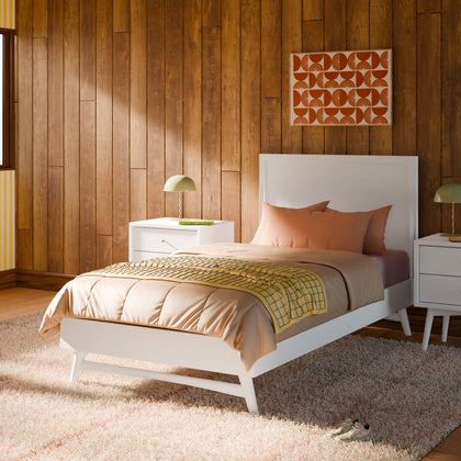 M15969W,Babyletto Kids,Palma Twin Bed in White