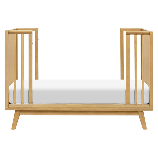 M15980HY,Babyletto,Palma 8-in-1 Convertible All-Stages® Crib w/ Bassinet & Toddler Bed Kits in Honey
