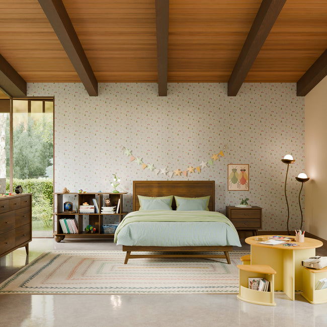 M15996NL,Babyletto Kids,Palma Full Bed in Natural Walnut