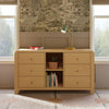 M18416HY,Babyletto Kids,TipToe 6-Drawer Assembled Dresser with Cubbies in Honey