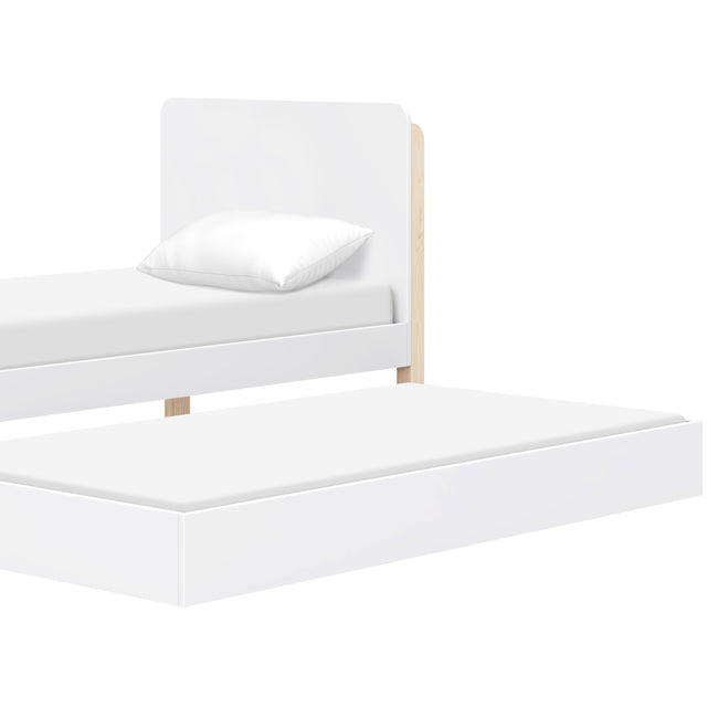 M18469WNX,Babyletto Kids,TipToe Twin Bed in White and Washed Natural