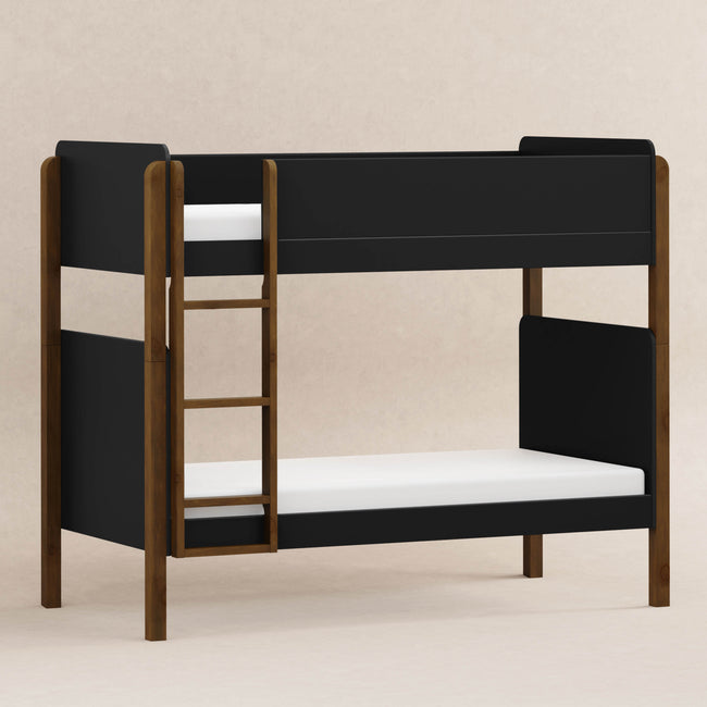 M18494BNL,Babyletto Kids,TipToe Bunk Bed in Black and Natural Walnut