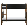 M18494BNL,Babyletto Kids,TipToe Bunk Bed in Black and Natural Walnut