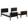 M18494BNL,Babyletto Kids,TipToe Bunk Bed in Black and Natural Walnut