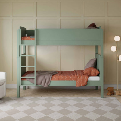 M18494LS,Babyletto Kids,TipToe Bunk Bed in Light Sage