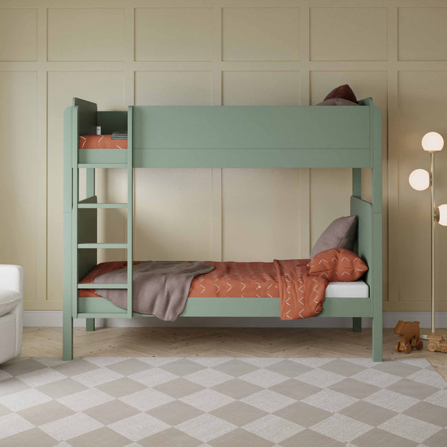 M18494LS,Babyletto Kids,TipToe Bunk Bed in Light Sage