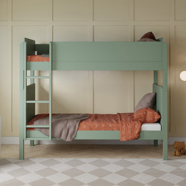 M18494LS,Babyletto Kids,TipToe Bunk Bed in Light Sage