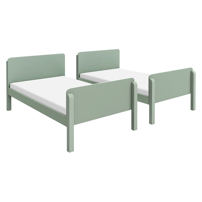 M18494LS,Babyletto Kids,TipToe Bunk Bed in Light Sage