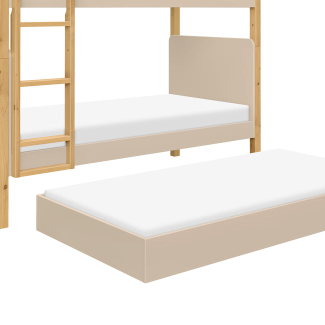 M18494TPEHY,Babyletto Kids,TipToe Bunk Bed in Taupe and Honey