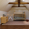 M18494TPEHY,Babyletto Kids,TipToe Bunk Bed in Taupe and Honey
